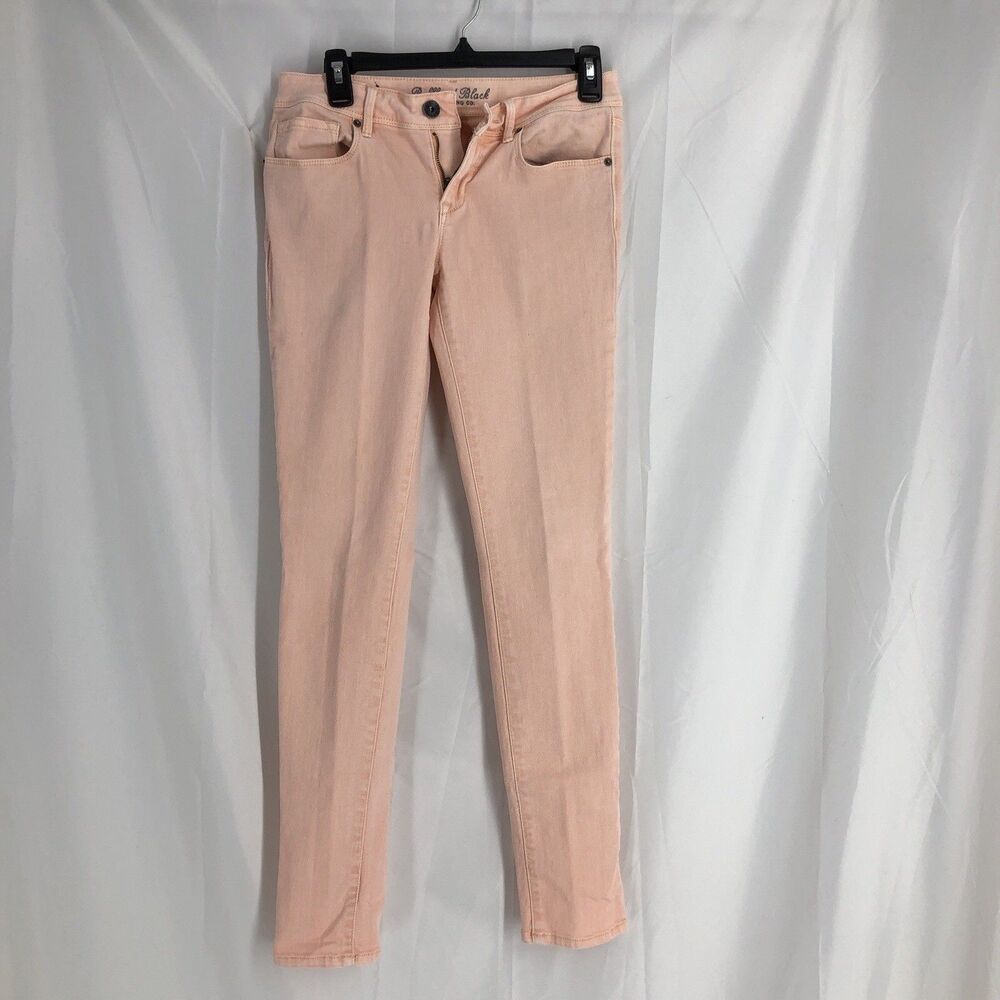 Bullhead Black Trading Co Salmon Colored Skinny Jeans Size 7